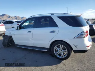 2014 Mercedes-Benz M 350 with VIN 4JGDA5JBXEA382921, listed as a Copart auction lot 45606495 with 135,987 mi miles and Salvage Title. Bid and sale history available at DreamBid. Image 2.