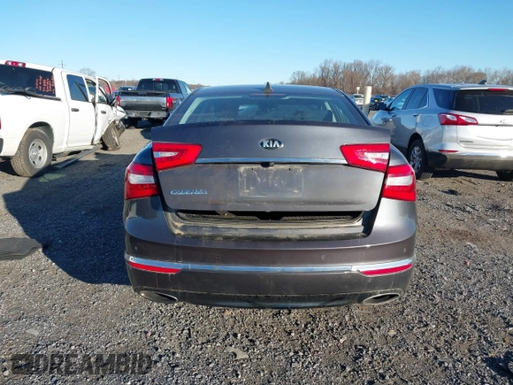 2015 Kia Cadenza Premium with VIN KNALN4D73F5194464, listed as a IAAI auction lot 41036049 with 164,907 mi miles. Bid and sale history available at carsss.com. Image 15.