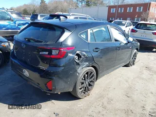 2024 Subaru Impreza RS with VIN JF1GUHHC7R8272422, listed as a IAAI auction lot 41748950 with 26,060 mi miles and . Bid and sale history available at DreamBid. Image 4.