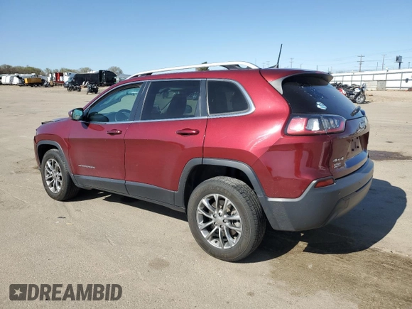 2019 Jeep Cherokee Latitude Plus with VIN 1C4PJMLB6KD477950, listed as a Copart auction lot 52033785 with 78,214 mi miles and Salvage Title. Bid and sale history available at carsss.com. Image 2.