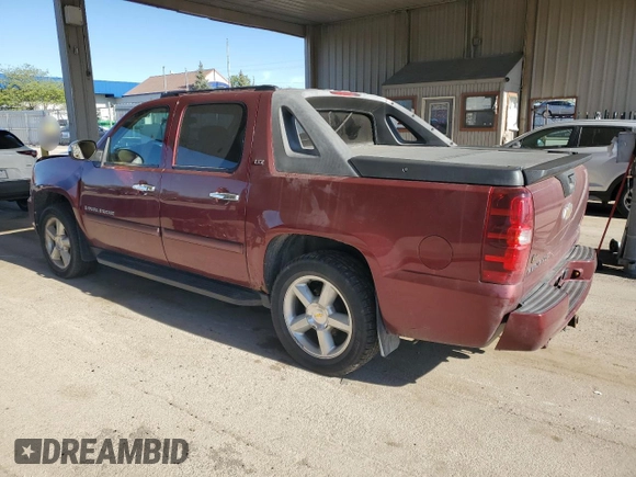 2008 Chevrolet Avalanche 2LT with VIN 3GNFK12398G275317, listed as a Copart auction lot 54267925 with 131,332 mi miles and Salvage title. Bid and sale history available at DreamBid. Image 2.