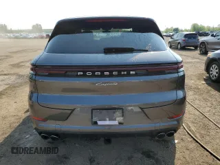 2024 Porsche Cayenne with VIN WP1AA2AY5RDA04955, listed as a Copart auction lot 59577245 with 3,057 mi miles and Salvage title. Bid and sale history available at DreamBid. Image 6.