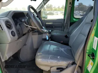 2012 Ford Econoline Passenger XL with VIN 1FBSS3BL0CDB35654, listed as a Copart auction lot 63065805 with 189,702 mi miles and Salvage title. Bid and sale history available at DreamBid. Image 7.