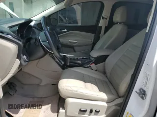 2015 Ford Escape Titanium z VIN 1FMCU9J90FUC41606, wystawiony jako Copart lot #57458455 z przebiegiem 71 671 mil mil oraz Szkoda całkowita • Salvage title. Historia ofert i sprzedaży dostępna na DreamBid. Obrazek 7.