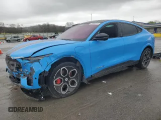 2022 Ford Mustang Mach-E GT with VIN 3FMTK4SE3NMA15065, listed as a Copart auction lot 49655515 with Not Provided miles and Salvage Title. Bid and sale history available at DreamBid. Image 1.