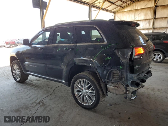 2018 Jeep Grand Cherokee Summit with VIN 1C4RJFJT4JC344141, listed as a Copart auction lot 57123685 with 86,893 mi miles and Salvage title. Bid and sale history available at DreamBid. Image 2.