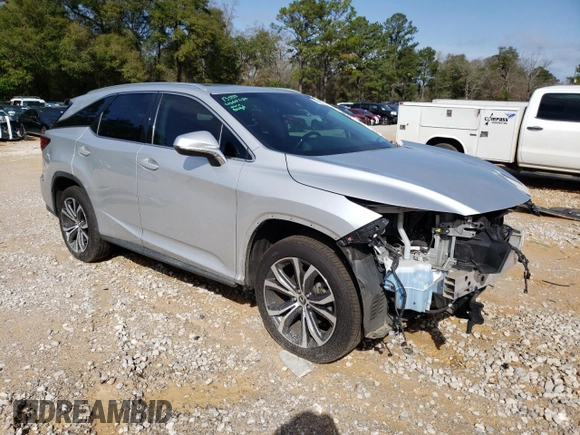 2019 Lexus RX with VIN JTJDZKCAXK2017352, listed as a Copart auction lot 44437085 with 129,139 mi miles and Salvage Title. Bid and sale history available at carsss.com. Image 4.