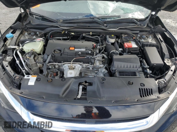 2017 Honda Civic Sedan LX with VIN 2HGFC2F59HH503549, listed as a Copart auction lot 44167375 with 95,743 mi miles and Salvage Title. Bid and sale history available at carsss.com. Image 12.