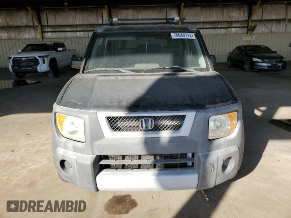 2004 Honda Element LX with VIN 5J6YH17364L012198, listed as a Copart auction lot 78049714 with 245,360 mi miles and Clean Title. Bid and sale history available at DreamBid. Image 5.