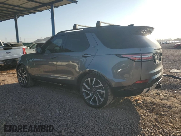 2017 Land Rover Discovery HSE Luxury with VIN SALRHBBV6HA046483, listed as a Copart auction lot 51866655 with 53,511 mi miles and Salvage Title. Bid and sale history available at carsss.com. Image 2.