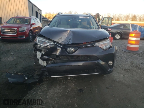 2017 Toyota RAV4 Limited with VIN JTMYFREV9HJ141228, listed as a Copart auction lot 88952945 with 83,372 mi miles and Salvage Title. Bid and sale history available at DreamBid. Image 5.