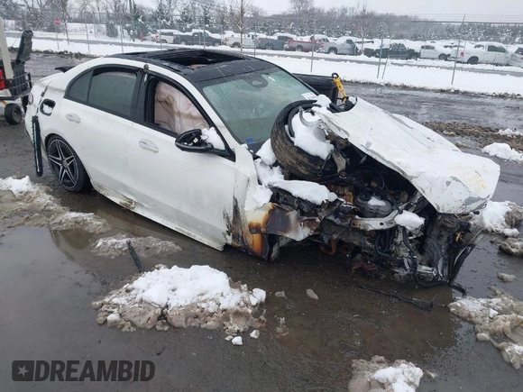 2023 Mercedes-Benz C 300 with VIN W1KAF4HB9PR075498, listed as a IAAI auction lot 41536091 with Not Provided miles and . Bid and sale history available at DreamBid. Image 1.