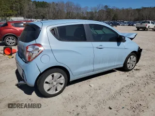 2016 Chevrolet Spark LS with VIN KL8CB6SA1GC613827, listed as a Copart auction lot 47198345 with 87,213 mi miles and Salvage Title. Bid and sale history available at carsss.com. Image 3.