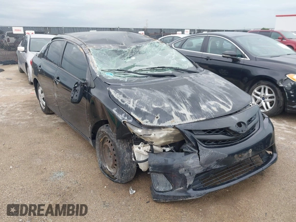 2011 Toyota Corolla L with VIN JTDBU4EE2B9158833, listed as a IAAI auction lot 42120661 with Not Provided miles. Bid and sale history available at carsss.com. Image 1.