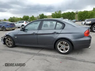 2008 BMW 3 Series 328i with VIN WBAVA33508P142196, listed as a Copart auction lot 57617965 with 129,798 mi miles and Salvage title. Bid and sale history available at DreamBid. Image 2.