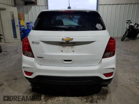 2020 Chevrolet Trax LS with VIN KL7CJKSBXLB052200, listed as a Copart auction lot 87877655 with Not Provided miles and Salvage Title. Bid and sale history available at carsss.com. Image 6.