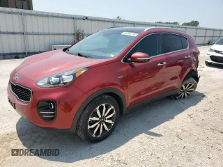 2017 Kia Sportage EX with VIN KNDPNCAC7H7267598, listed as a Copart auction lot 59286135 with 80,416 mi miles and Salvage title. Bid and sale history available at DreamBid. Image 1.