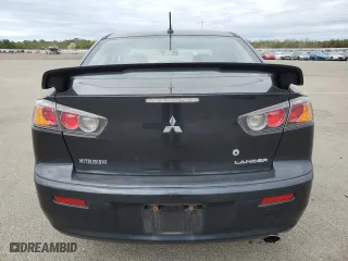 2010 Mitsubishi Lancer GTS with VIN JA32U8FW5AU001242, listed as a Copart auction lot 53711375 with 160,623 mi miles and Salvage Title. Bid and sale history available at carsss.com. Image 6.