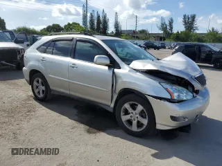 2004 Lexus RX 330 with VIN 2T2GA31UX4C017961, listed as a Copart auction lot 63585064 with 0 mi miles and Salvage Title. Bid and sale history available at carsss.com. Image 4.