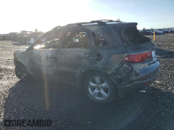 2007 Acura RDX Technology with VIN 5J8TB18577A013864, listed as a Copart auction lot 47031915 with Not Provided miles and Salvage Title. Bid and sale history available at DreamBid. Image 2.