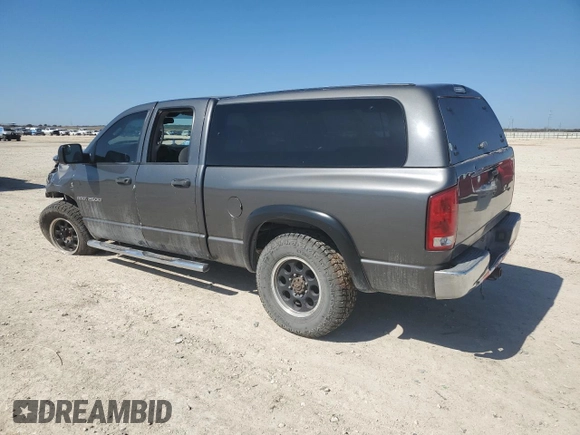 2004 Dodge Ram 2500 SLT with VIN 3D7KA28C24G189077, listed as a Copart auction lot 46672325 with 329,256 mi miles and Salvage Title. Bid and sale history available at carsss.com. Image 2.