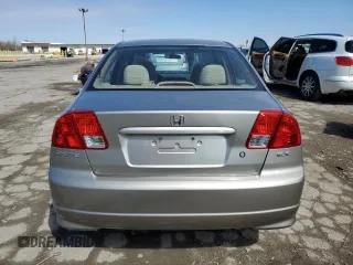 2004 Honda Civic EX with VIN 2HGES26764H529889, listed as a Copart auction lot 49139985 with 153,737 mi miles and Salvage Title. Bid and sale history available at DreamBid. Image 6.