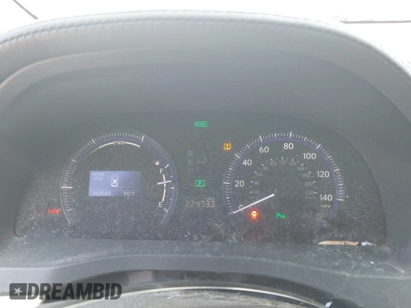 2010 Lexus HS 250h z VIN JTHBB1BAXA2019903, wystawiony jako IAAI lot #41712038 z przebiegiem 224 733 mil mil oraz . Historia ofert i sprzedaży dostępna na DreamBid. Obrazek 7.
