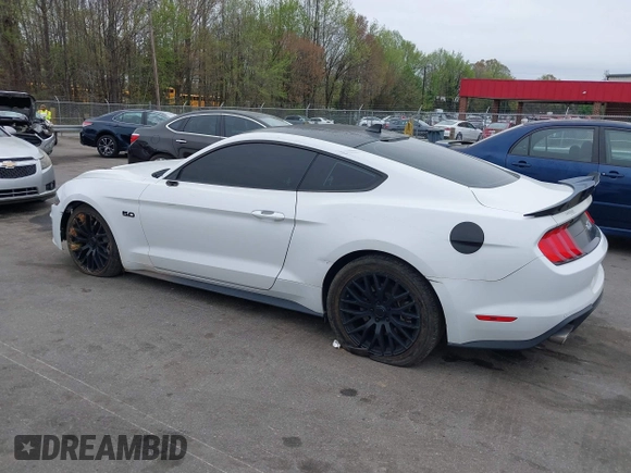 2020 Ford Mustang GT with VIN 1FA6P8CF2L5189929, listed as a IAAI auction lot 41946978 with 41,810 mi miles and . Bid and sale history available at DreamBid. Image 14.
