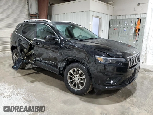 2020 Jeep Cherokee Latitude Plus with VIN 1C4PJMLB5LD545091, listed as a Copart auction lot 48066215 with 36,958 mi miles and Salvage title. Bid and sale history available at DreamBid. Image 4.