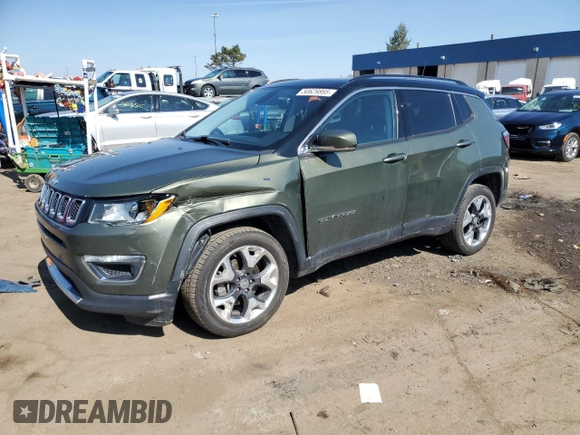 2018 Jeep Compass Limited with VIN 3C4NJDCB4JT402535, listed as a Copart auction lot 50629865 with 136,959 mi miles and Clean Title. Bid and sale history available at carsss.com. Image 1.