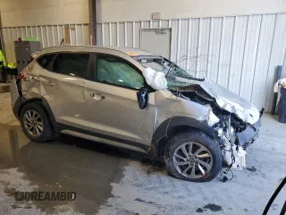 2018 Hyundai Tucson SEL with VIN KM8J3CA49JU693400, listed as a Copart auction lot 52046405 with Not provided miles and Salvage title. Bid and sale history available at DreamBid. Image 4.