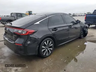 2024 Honda Civic EX-L z VIN 19XFL1H74RE001908, wystawiony jako Copart lot #79726054 z przebiegiem 30 683 mil mil oraz Szkoda całkowita • Salvage title. Historia ofert i sprzedaży dostępna na DreamBid. Obrazek 3.