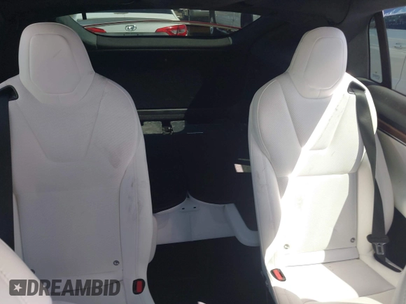 2023 Tesla Model X with VIN 7SAXCBE52PF416278, listed as a IAAI auction lot 42066747 with Not Provided miles and . Bid and sale history available at DreamBid. Image 8.