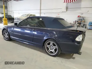 2003 BMW 3 Series 330Ci with VIN WBABS53423JU98101, listed as a Copart auction lot 85335144 with 106,581 mi miles and Salvage Title. Bid and sale history available at carsss.com. Image 2.