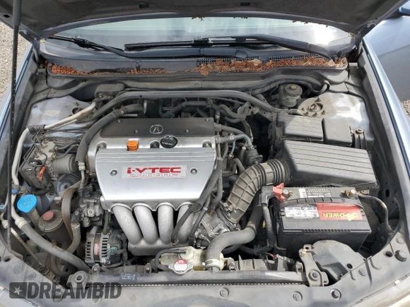 2004 Acura TSX with VIN JH4CL96854C020690, listed as a Copart auction lot 52648205 with 184,456 mi miles and Salvage Title. Bid and sale history available at carsss.com. Image 12.