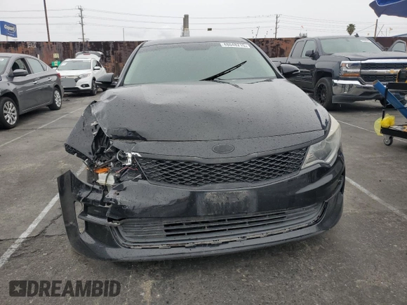 2016 Kia Optima LX with VIN 5XXGT4L36GG110448, listed as a Copart auction lot 48048215 with 145,319 mi miles and Salvage Title. Bid and sale history available at carsss.com. Image 5.