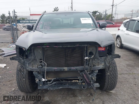 2017 Toyota Tacoma SR5 with VIN 3TMCZ5ANXHM100545, listed as a IAAI auction lot 41885721 with 108,565 mi miles. Bid and sale history available at carsss.com. Image 6.