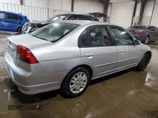 2005 Honda Civic LX with VIN 2HGES165X5H618584, listed as a Copart auction lot 48511425 with 209,342 mi miles and Salvage Title. Bid and sale history available at DreamBid. Image 3.