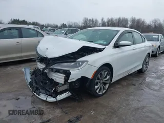 2015 Chrysler 200 S with VIN 1C3CCCBG3FN551796, listed as a IAAI auction lot 41694548 with 134,345 mi miles and . Bid and sale history available at carsss.com. Image 18.