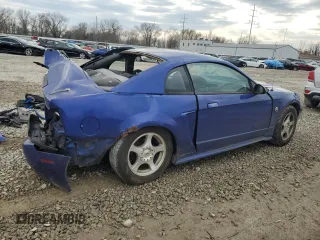 2004 Ford Mustang Standard with VIN 1FAFP40644F206707, listed as a Copart auction lot 50962995 with 251,959 mi miles and Salvage Title. Bid and sale history available at carsss.com. Image 3.