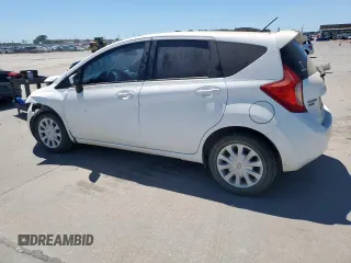 2015 Nissan Note S with VIN 3N1CE2CP6FL420914, listed as a Copart auction lot 53497155 with Not provided miles and Salvage title. Bid and sale history available at DreamBid. Image 2.