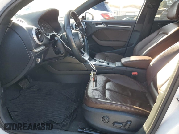 2019 Audi A3 Sedan Premium with VIN WAUAUGFF4K1009162, listed as a Copart auction lot 62118893 with 104,371 mi miles. Bid and sale history available at carsss.com. Image 7.