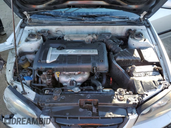 2006 Hyundai Elantra GLS z VIN KMHDN56D96U189271, wystawiony jako Copart lot #46472245 z przebiegiem 139 094 mil mil oraz Szkoda całkowita • Salvage title. Historia ofert i sprzedaży dostępna na DreamBid. Obrazek 11.