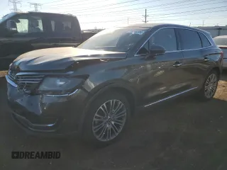 2017 Lincoln MKX Reserve with VIN 2LMPJ6LR5HBL18778, listed as a Copart auction lot 78259104 with 115,675 mi miles and Salvage Title. Bid and sale history available at carsss.com. Image 1.
