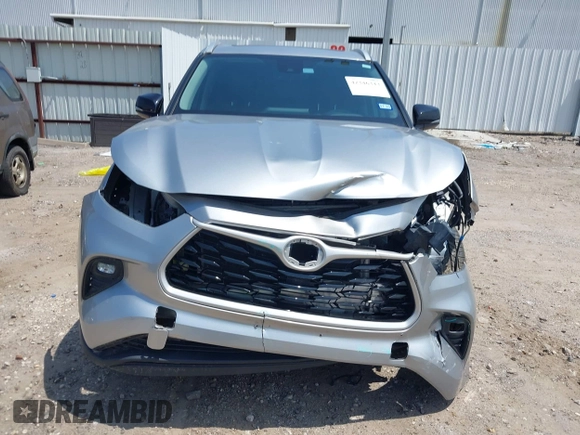 2023 Toyota Highlander L with VIN 5TDKDRAH7PS005256, listed as a IAAI auction lot 42346343 with 57,498 mi miles and . Bid and sale history available at DreamBid. Image 13.
