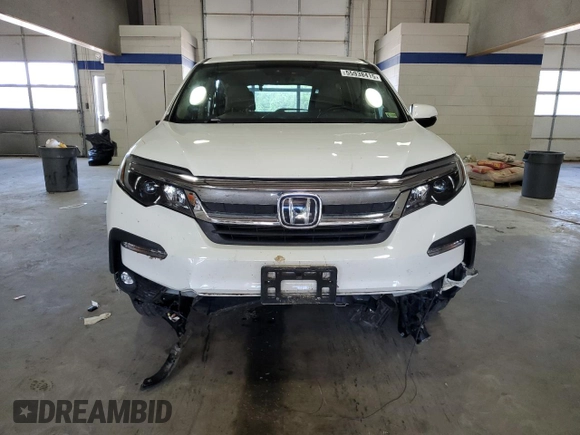 2019 Honda Pilot EX-L z VIN 5FNYF6H55KB080078, wystawiony jako Copart lot #55938415 z przebiegiem 54 857 mil mil oraz Szkoda całkowita • Salvage title. Historia ofert i sprzedaży dostępna na DreamBid. Obrazek 5.