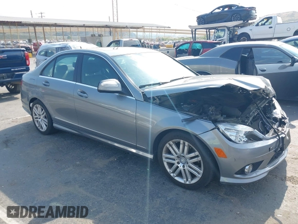 2009 Mercedes-Benz C 300 Sport with VIN WDDGF54X49R065000, listed as a IAAI auction lot 42139499 with 103,586 mi miles and . Bid and sale history available at DreamBid. Image 1.