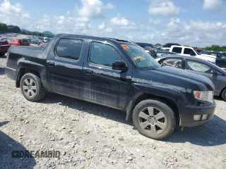 2013 Honda Ridgeline RTL with VIN 5FPYK1F58DB018136, listed as a Copart auction lot 61720925 with 184,020 mi miles and Salvage title. Bid and sale history available at DreamBid. Image 4.