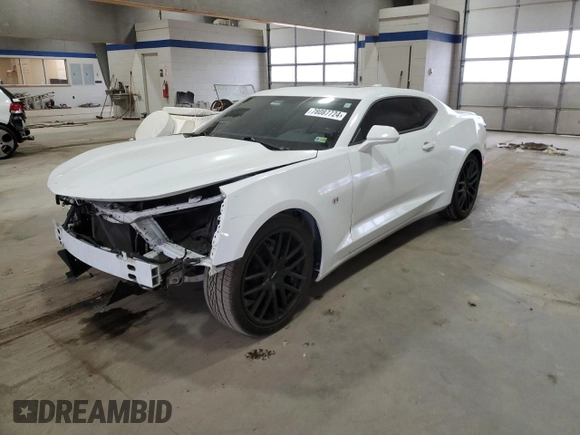 2019 Chevrolet Camaro 2LT with VIN 1G1FD1RS9K0135014, listed as a Copart auction lot 78087724 with 72,072 mi miles and Salvage Title. Bid and sale history available at carsss.com. Image 1.