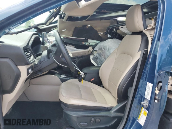 2020 Ford Escape Titanium Hybrid with VIN 1FMCU9DZ2LUC10252, listed as a Copart auction lot 56344755 with 31,382 mi miles and Salvage title. Bid and sale history available at DreamBid. Image 7.